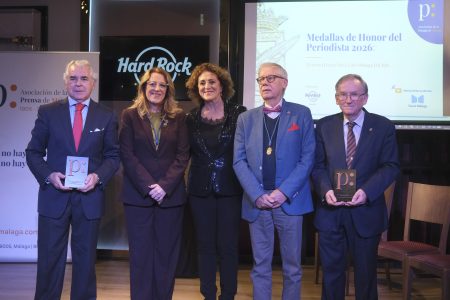 La Asociación de la Prensa de Málaga reivindica el periodismo riguroso y de proximidad en la entrega de sus Medallas de Honor