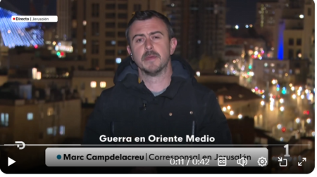 Los periodistas enfrentan cada vez más restricciones para informar del conflicto en Oriente Medio