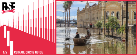 Reporteros Sin Fronteras publica una guía para mejorar la cobertura periodística de la crisis climática