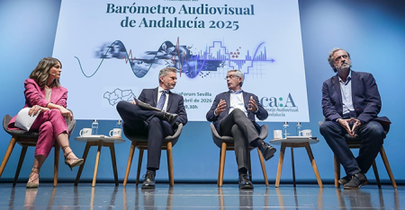 El Barómetro Audiovisual de Andalucía 2025 confirma el dominio de Internet como principal fuente de información y ocio