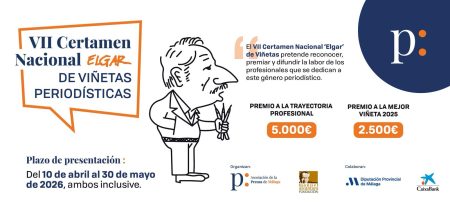 Recta final para participar en la VII edición del Certamen Nacional ‘Elgar’ de Viñetas Periodísticas