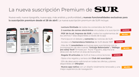 La Asociación de la Prensa de Málaga renueva su convenio con Diario SUR y mantiene un 70% de descuento para sus asociados