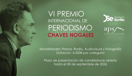 Últimos días para optar a la VI edición del Premio Internacional de Periodismo ‘Manuel Chaves Nogales’